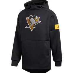 Adidas Nhl Player Pullover Hood Sr Penguins