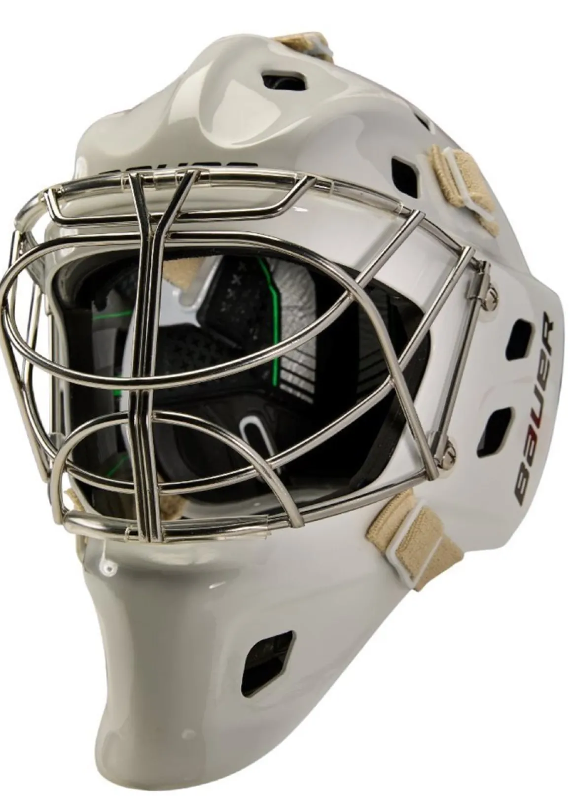 Bauer Goalie Mask Nme One Sr White