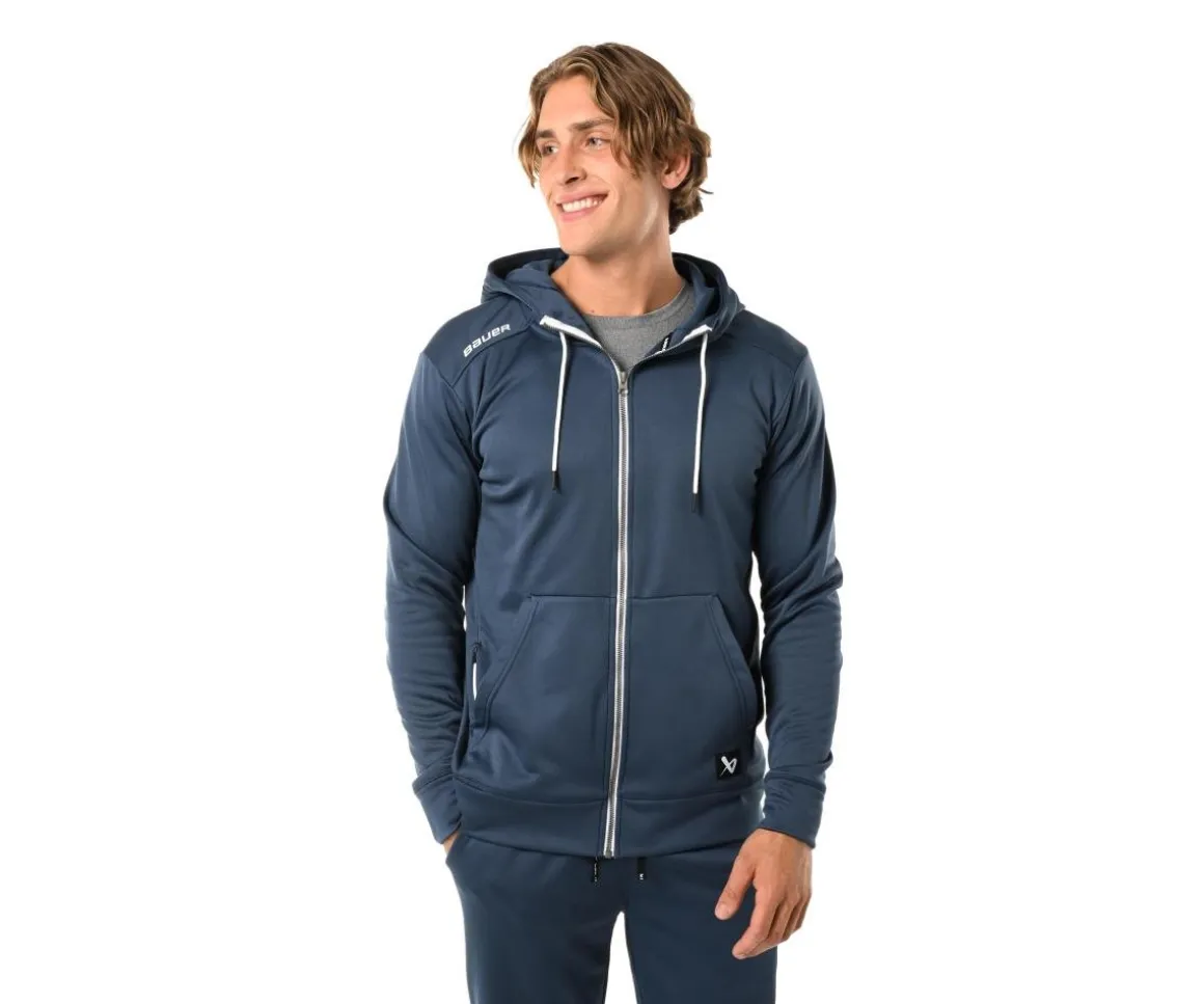 Bauer Hoodie Team Fleece Zip Sr
