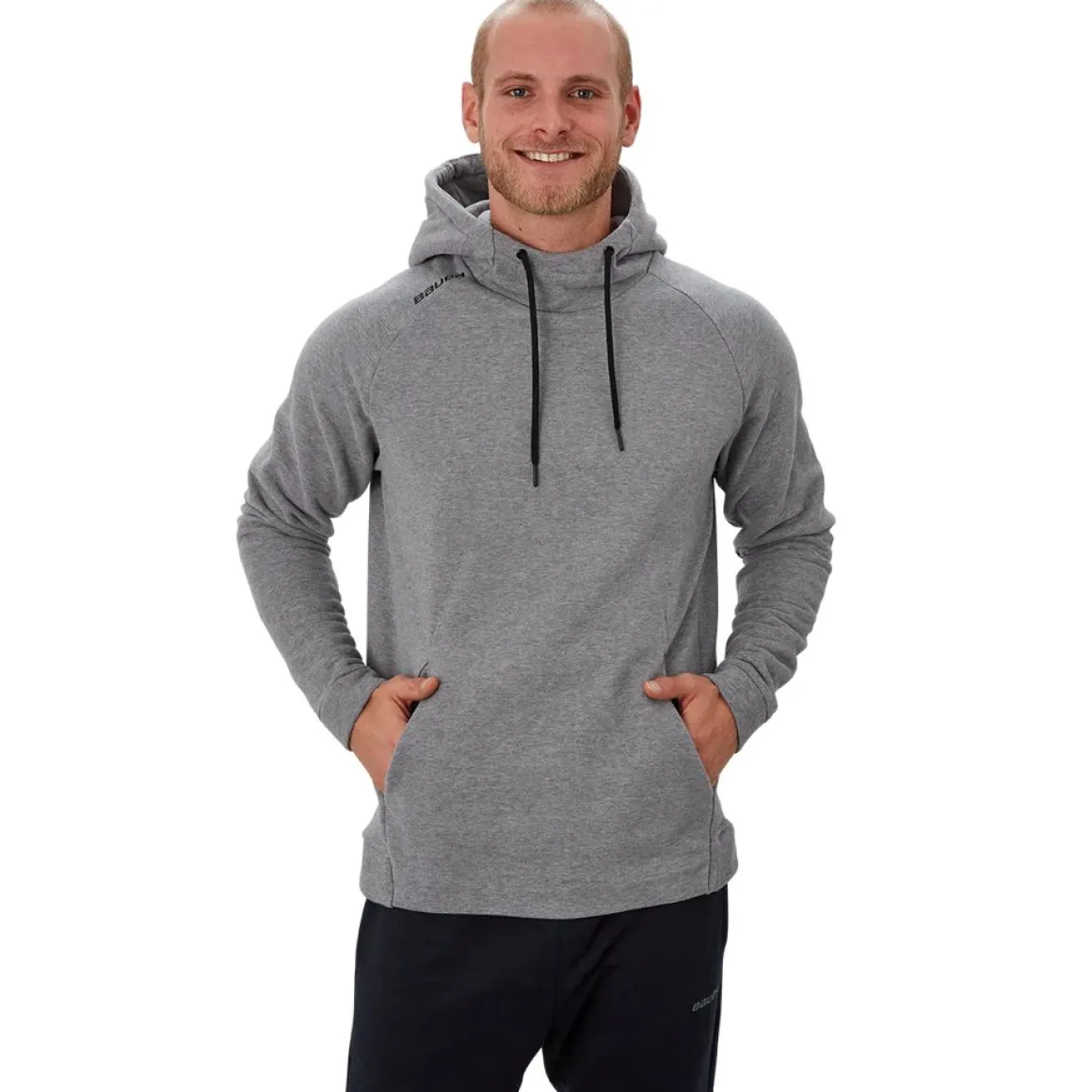 Bauer Perfect Hoodie W/Graphic Yth Grey