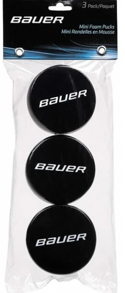 Bauer Puck Mini Foam 3-Pack