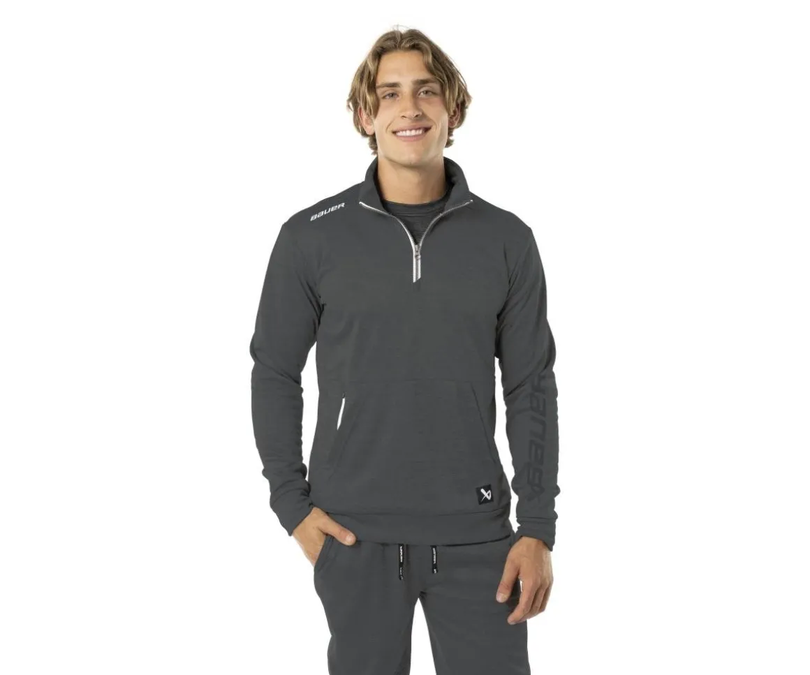 Bauer Sweater 1/4 Zip Team Fleece Sr