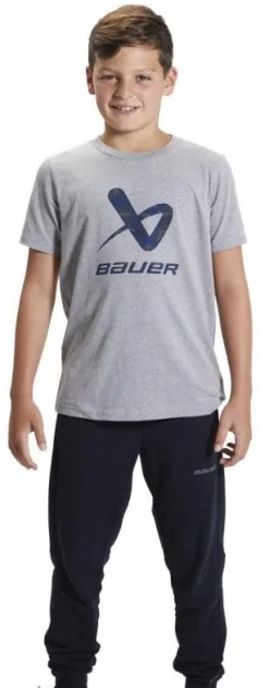 Bauer T-Shirt Camo Lockup Jr Grey