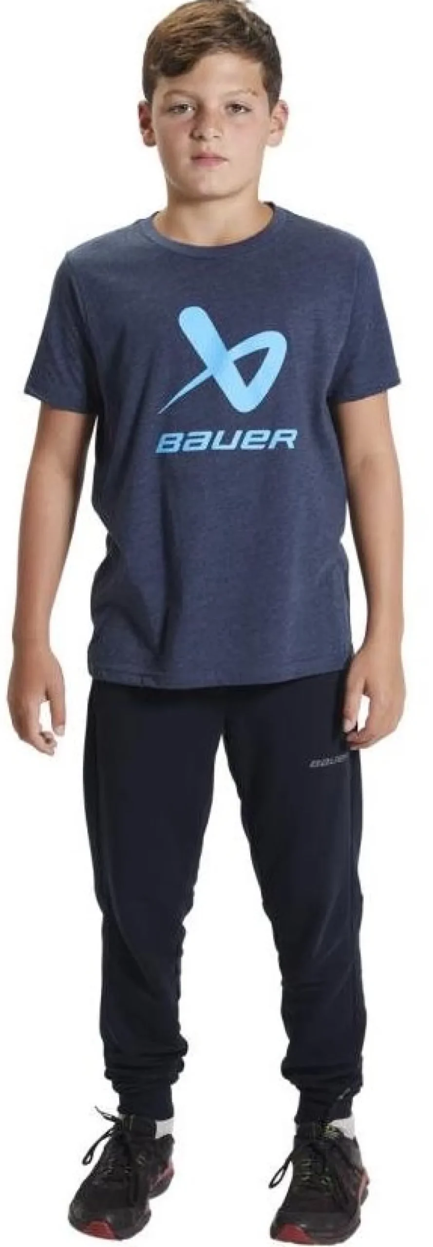 Bauer T-Shirt Core Lockup Crew Jr
