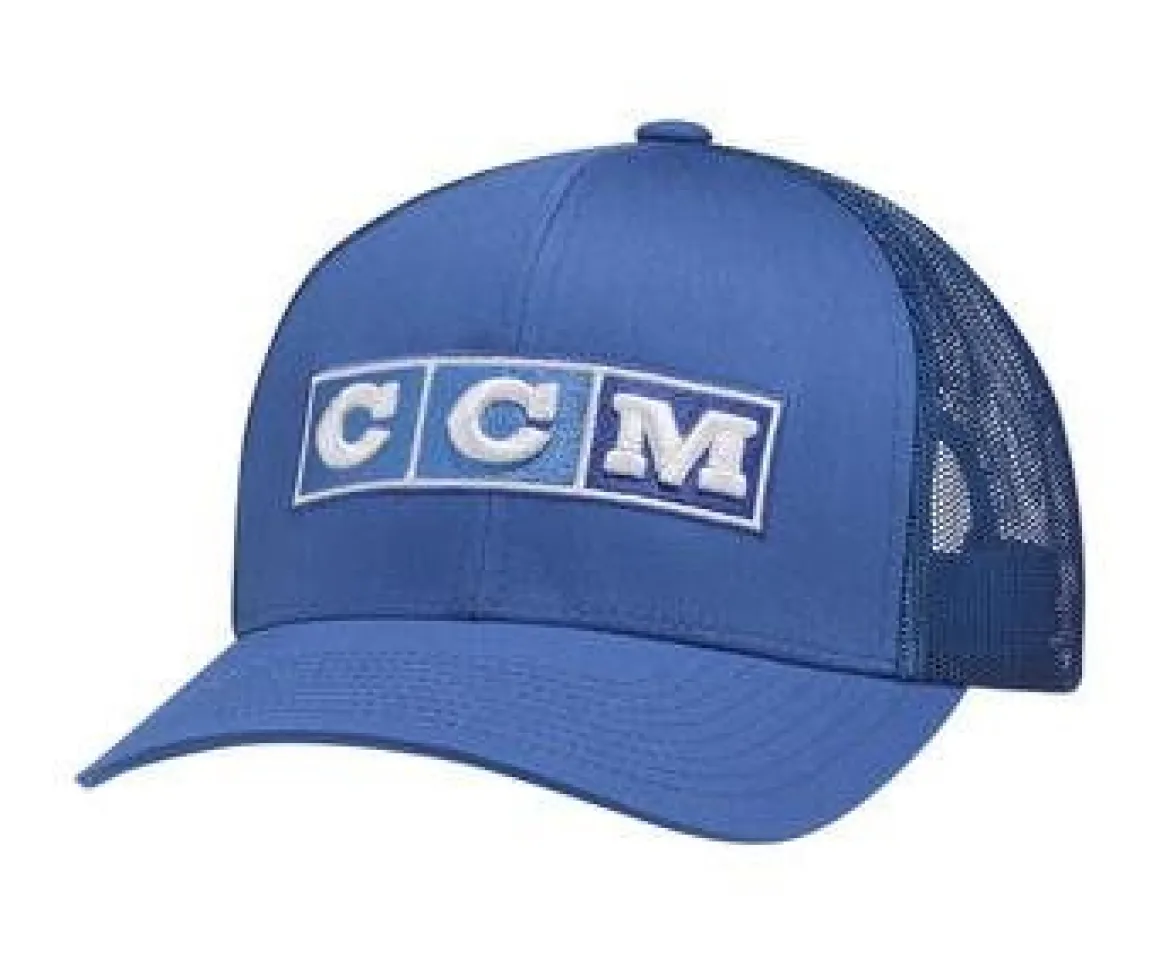 Ccm Cap The Flag Meshback Trucker Team