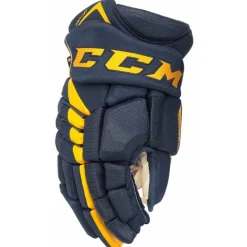 Ccm Gloves Jetspeed Ft4 Jr Navy/Sunflower