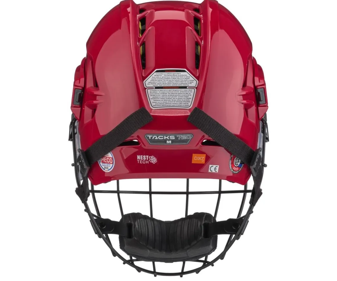 Ccm Hockey Helmet Tacks 720 Combo