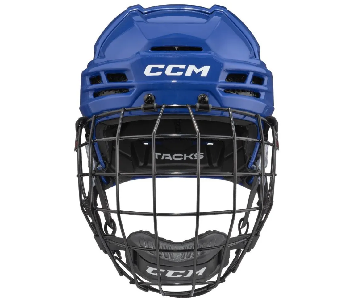 Ccm Hockey Helmet Tacks 720 Combo Royal