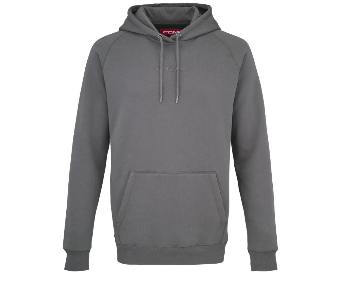 Ccm Hoodie Core Pullover Jr Charocal