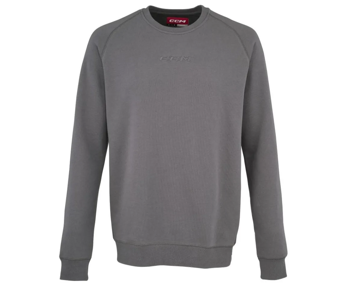 Ccm Sweater Core Fleece Crew Sr Charocal