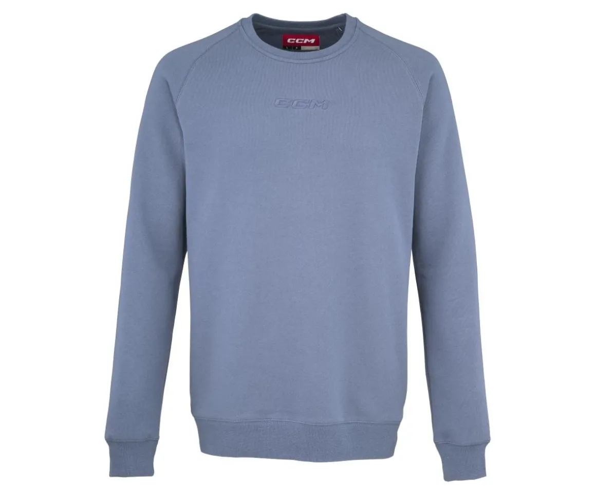 Ccm Sweater Core Fleece Crew Sr Vintage Blue