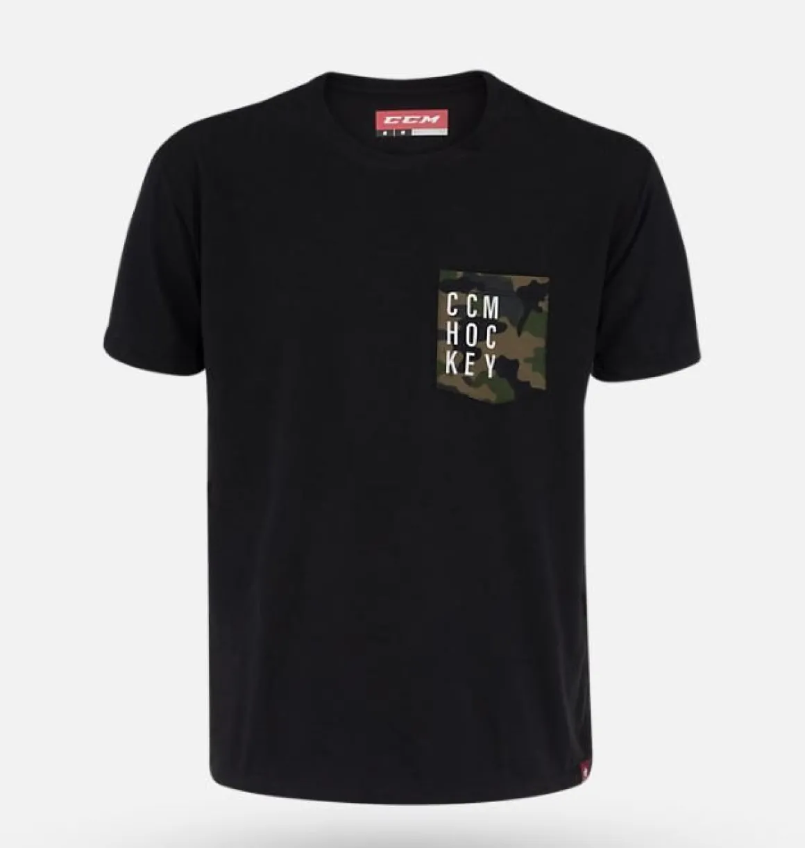 Ccm T-Shirt Camo Pocket Sr