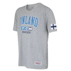 Ccm T-Shirt Flag Tee Team Finland Sr