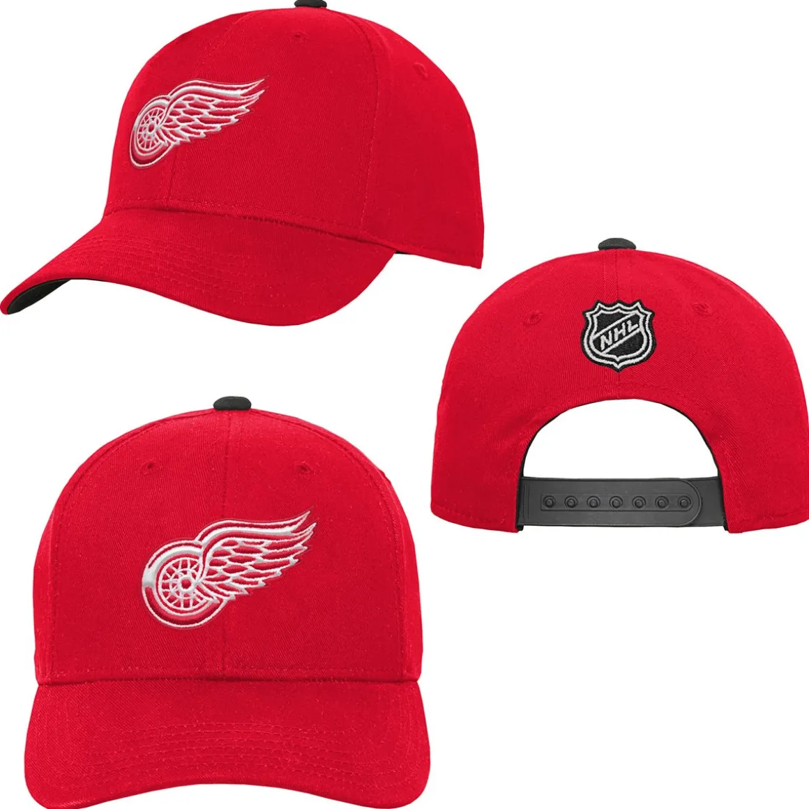 Outerstuff Cap Jr Snapback - Red Wings
