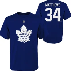 Outerstuff T-Shirt Name & Number Jr Auston Matthews