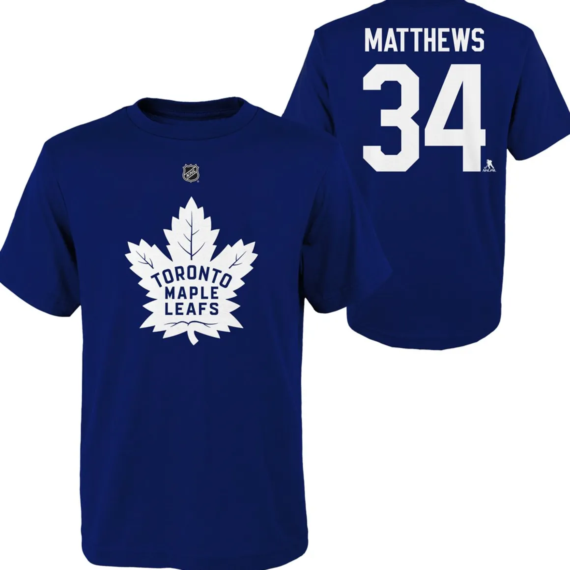 Outerstuff T-Shirt Name & Number Jr Auston Matthews