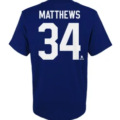 Outerstuff T-Shirt Name & Number Jr Auston Matthews
